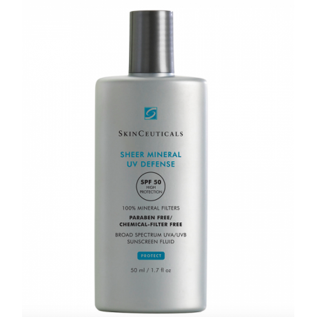 Skinceuticals Sheer Mineral UV defense Protection solaire SPF50+ effet mat 50ml Skinceuticals Sheer Mineral UV defense Protection solaire SPF50+ effet mat 50ml