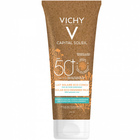 Vichy Capital Soleil lait solaire Eco-conçu SPF50+ 200ml Vichy Capital Soleil lait solaire Eco-conçu SPF50+ 200ml