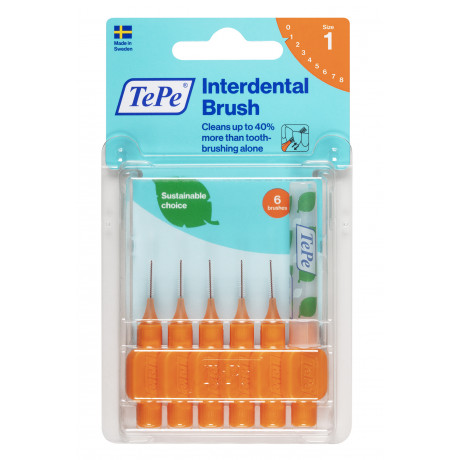 TePe Brossettes interdentaires TePe Originales Orange - 0.45 mm - ISO 1