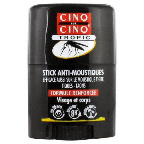 Cinq sur Cinq Stick Anti-Moustiques 20 ml Cinq sur Cinq Stick Anti-Moustiques 20 ml