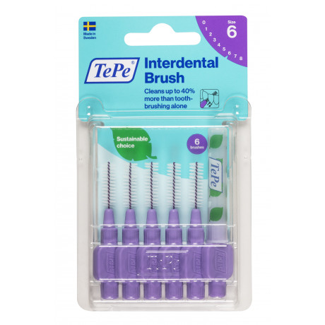 TePe Brossettes interdentaires TePe Originales Violet - 1.1 mm - ISO 6