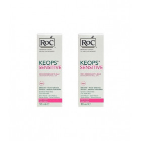 Roc Keops Sensitive Déodorant Peaux Fragiles Bille 2x30ml