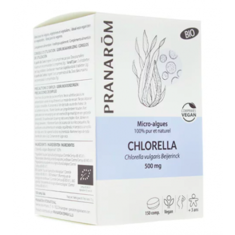 Pranarom Chlorella bio 150 comprimés Pranarom Chlorella bio 150 comprimés