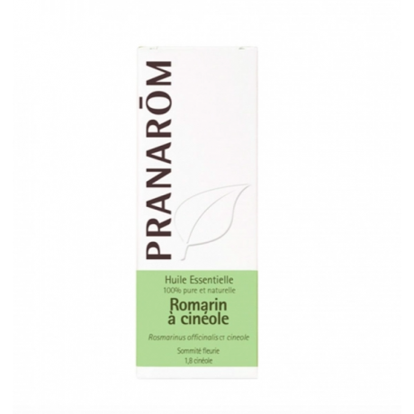 Pranarom Huile Essentielle de Romarin à cinéole Bio 10ml Pranarom Huile Essentielle de Romarin à cinéole Bio 10ml