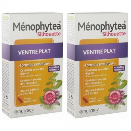 Ménophytéa Silouette Ventre Plat 2X30 Gélules Ménophytéa Silouette Ventre Plat 2X30 Gélules