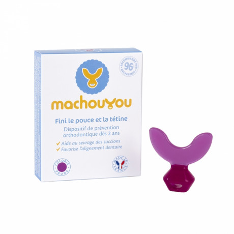 MachouYou Masticateur 1ère Dentition couleur Prune MachouYou Masticateur 1ère Dentition couleur Prune