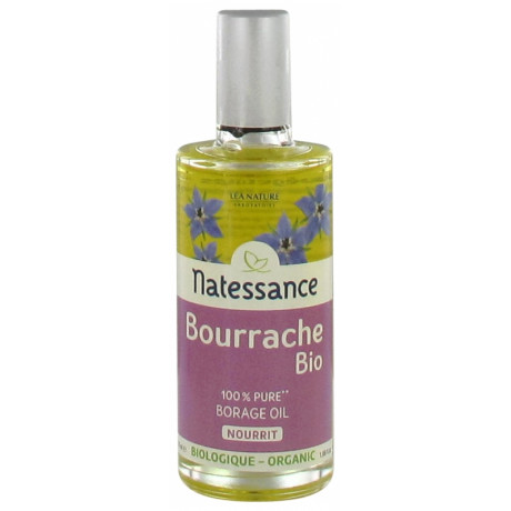 Natessance Huile de Bourrache Bio 50 ml Natessance Huile de Bourrache Bio 50 ml