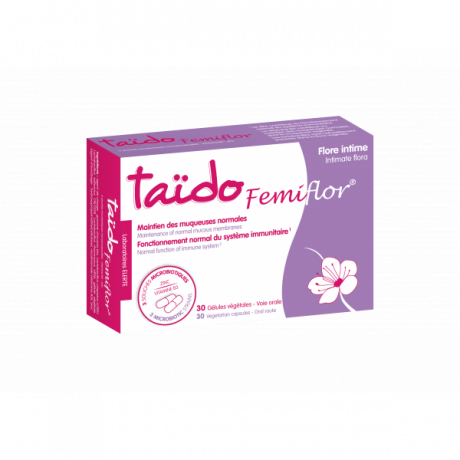 TAIDO Femiflor Boîte de 30 gélules végétales TAIDO Femiflor Boîte de 30 gélules végétales