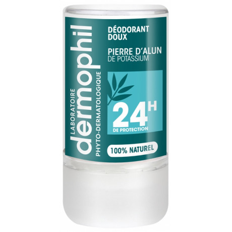 Dermophil Indien Déodorant Doux Pierre d'Alun 24H 115 g Dermophil Indien Déodorant Doux Pierre d'Alun 24H 115 g
