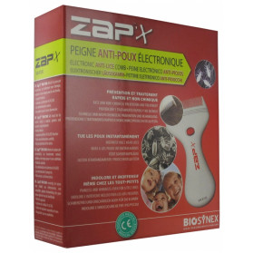 Zap'x Peigne Anti-Poux Électronique VM-X100 - 56724 