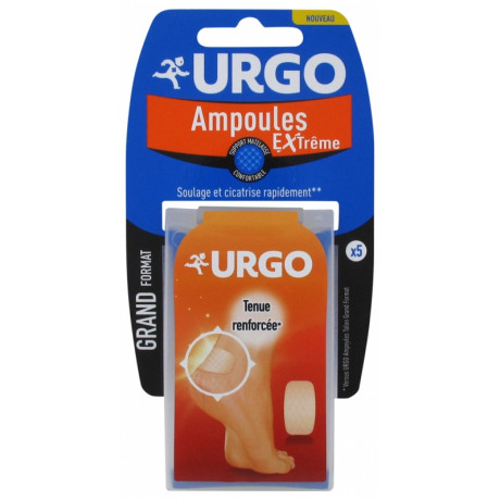 Urgo Ampoules Extrême 5 Pansements Grand Format Urgo Ampoules Extrême 5 Pansements Grand Format