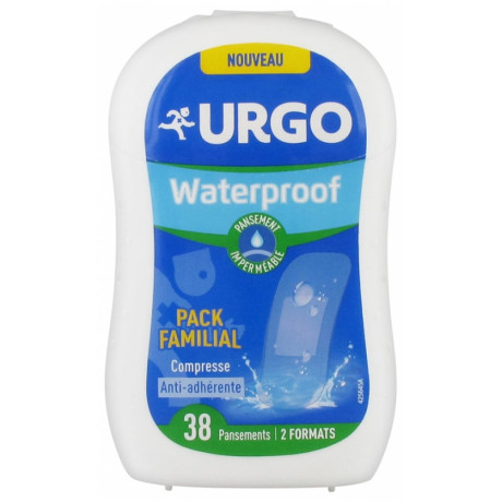 Urgo Waterproof Pansement Imperméable 38 Pansements Urgo Waterproof Pansement Imperméable 38 Pansements