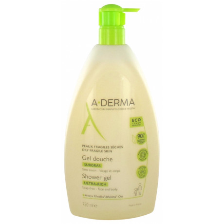 A-derma Gel Douche Surgras 750 ml A-derma Gel Douche Surgras 750 ml