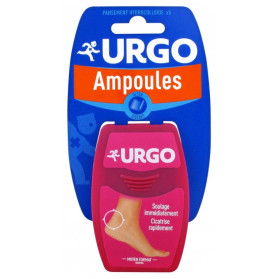 Urgo Ampoules Traitement Talon 5 Pansements Gel