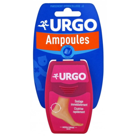 Urgo Ampoules Traitement Talon 5 Pansements Gel Urgo Ampoules Traitement Talon 5 Pansements Gel