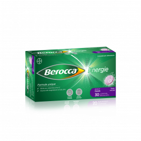 Berocca Energie Effervescent Cassis 30 comprimés