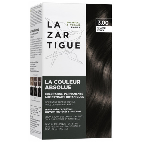 Lazartigue La Couleur Absolue - Coloration : 3.00 Châtain Foncé Lazartigue La Couleur Absolue - Coloration : 3.00 Châtain Foncé