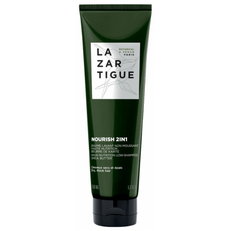 Lazartigue Nourish 2in1 Baume Lavant Non Moussant Haute Nutrition 150 ml Lazartigue Nourish 2in1 Baume Lavant Non Moussant Haute Nutrition 150 ml