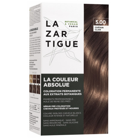Lazartigue La Couleur Absolue - Coloration : 5.00 Châtain Clair Lazartigue La Couleur Absolue - Coloration : 5.00 Châtain Clair
