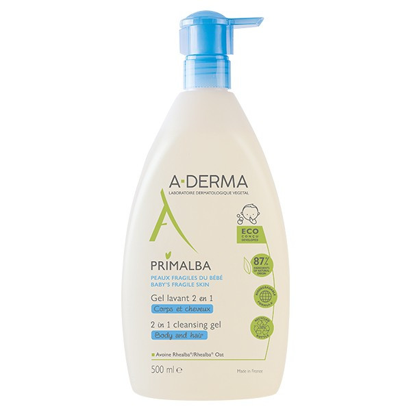 A Derma Primalba Bebe Gel Lavant Douceur 2 En 1 500ml Pharmammouth