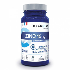 Granions de Zinc Pillulier 60 gélules