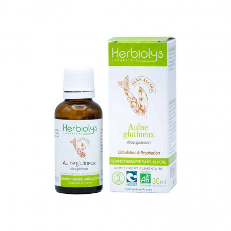 Herbiolys Aulne Glutineux sans alcool 30ml