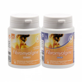 Fibromyalgine Duo Matin et soir lot de 2x60 gélules