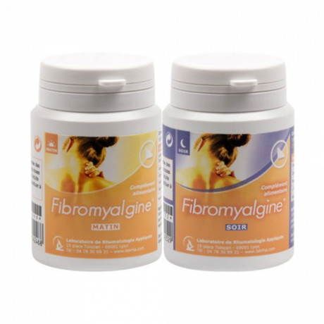 Fibromyalgine Duo Matin et soir lot de 2x60 gélules Fibromyalgine Duo Matin et soir lot de 2x60 gélules