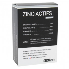 Synactifs Zincactifs 60 gélules