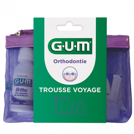 Gum Trousse de Voyage Orthodontie Gum Trousse de Voyage Orthodontie