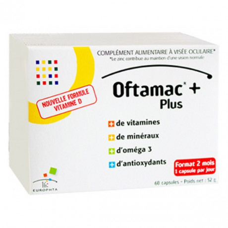 Oftamac Plus 60 capsules Oftamac Plus 60 capsules