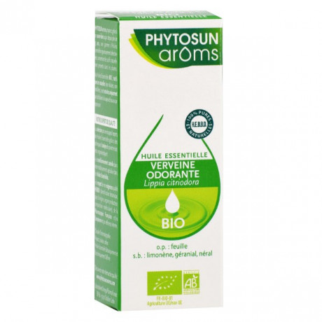 Phytosun Aroms Huile Essentielle Verveine Odorante Bio 5ml Phytosun Aroms Huile Essentielle Verveine Odorante Bio 5ml