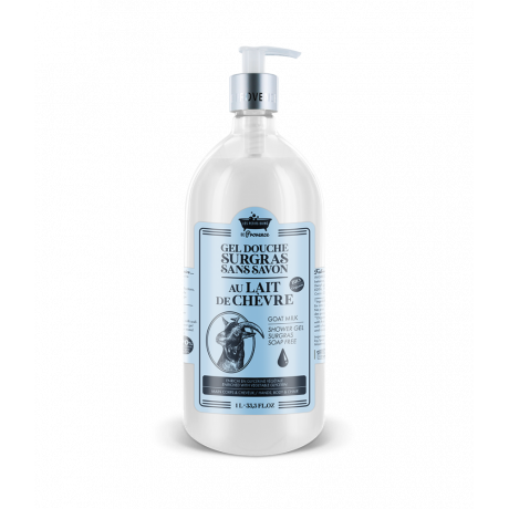 Gel douche au lait de chèvre 1L Gel douche au lait de chèvre 1L