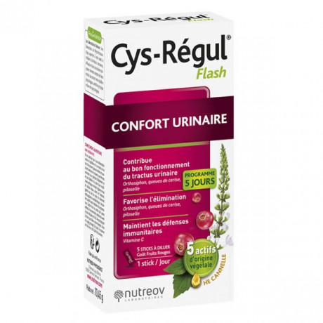 Nutreov Physcience Cys-Régul Flash 5 sticks Nutreov Physcience Cys-Régul Flash 5 sticks