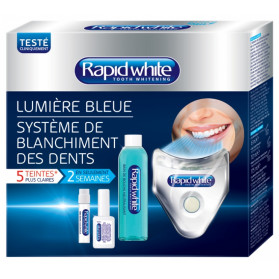 RapidWhite Lumière Bleue Système de Blanchiment des Dents