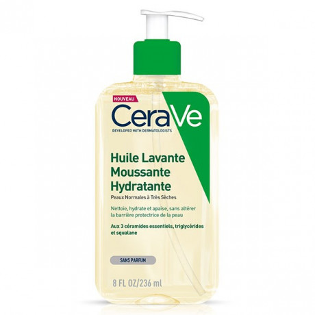 Cerave Huile Lavante Moussante Hydratante 236ml Cerave Huile Lavante Moussante Hydratante 236ml