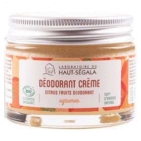 Haut-Ségala Déodorant Crème Agrumes Bio 50g