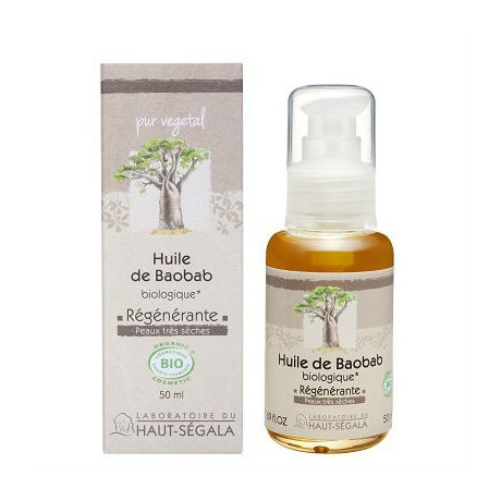 Haut-Ségala Les Huiles Végétales de Baobab Vierge Biologique 50ml