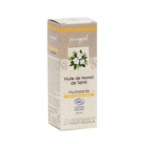 Haut-Ségala Huile de Monoï de Tahiti 50 ml Haut-Ségala Huile de Monoï de Tahiti 50 ml