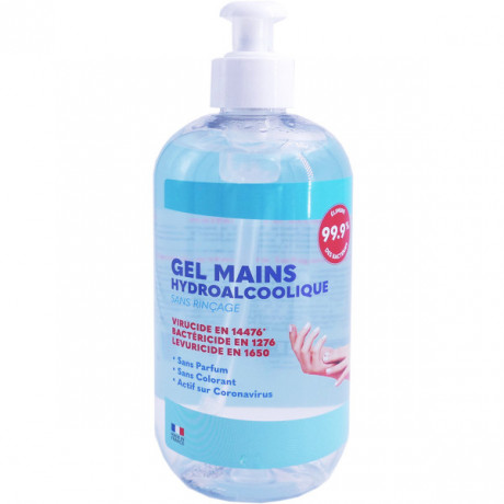 Gel Hydro-alcoolique flacon pompe 1L