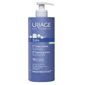 Uriage 1ère crème lavante à l'edelweiss Bio 500ml