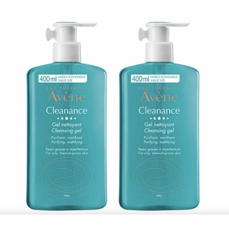 Avène Cleanance Gel Nettoyant 2 x 400ml Avène Cleanance Gel Nettoyant 2 x 400ml