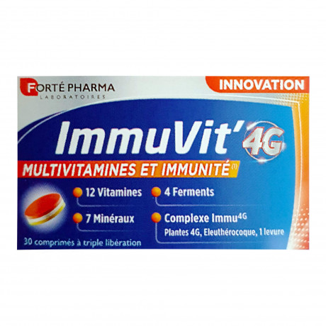 Forté Pharma Immuvit’ 4G 30 comprimés