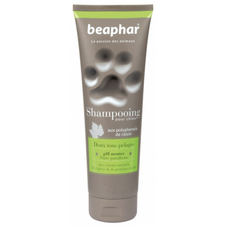 Beaphar Shampoing Chien Doux Tous Pelages 250 ml Beaphar Shampoing Chien Doux Tous Pelages 250 ml