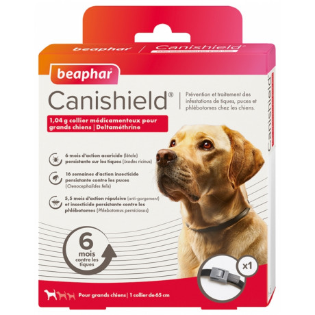 Beaphar Canishield Collier Grands Chiens 1 Collier