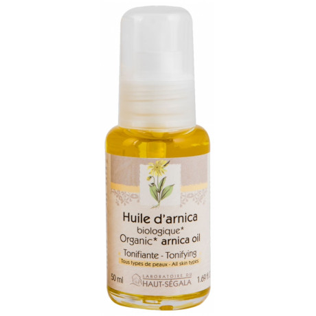 PRANAROM - Huile Végétale - Arnica - Flacon 50ml