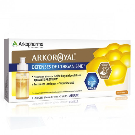 ARKO ROYAL DÉFENSES DE L'ORGANISME 7 UNIDOSES