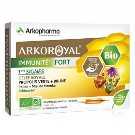 Arkopharma Arko Royal Immunité Fort 1ers Signes Bio 20 Ampoules