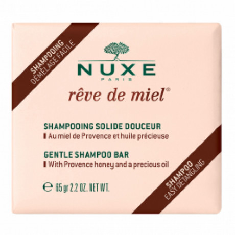 Nuxe Rêve de miel shampooing solide douceur 65g