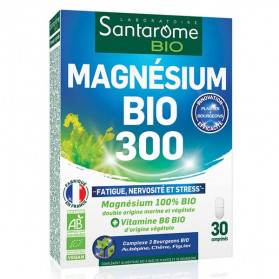 Santarome Bio Magnésium 300 Bio 30 comprimés